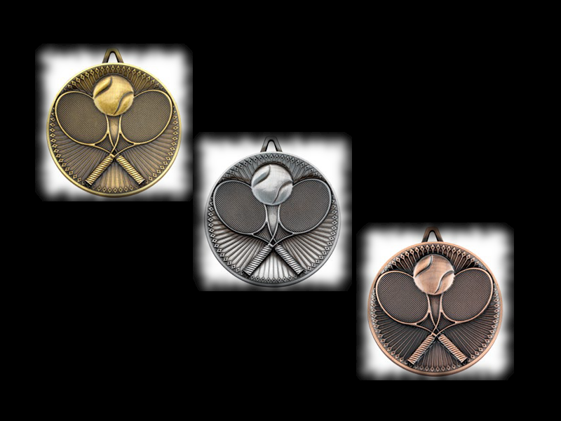 Selection of tennis medals