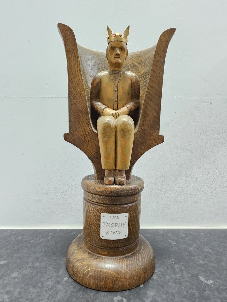 The trophy King