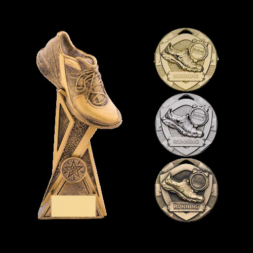 Selection of running awards