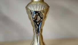 Elaborate trophy cup