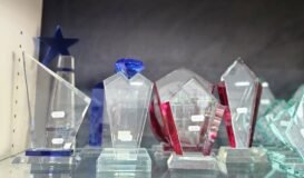 Selection of glass awards 1